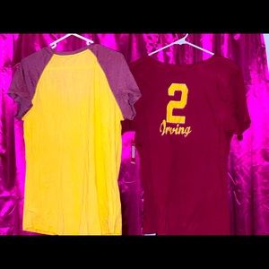 Cleveland Cavaliers NBA Ladies XL Tee Shirt  Bundle Brand New with Tags